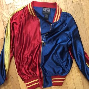 Suicide squad Harley Quinn satin jacket new